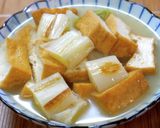 【簡単】煮込むだけ♬『厚揚げの白だし煮』作り方7写真