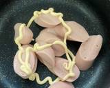 お弁当にも・魚肉ソーセージのマヨ炒め作り方1写真