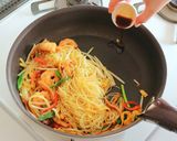 カレー味で食欲増進!シンガポールビーフン作り方9写真