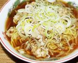 ゆで豚ラーメン（市販の生麺とスープ）作り方7写真