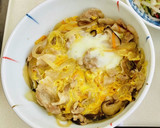 簡単！豚の卵とじ丼！作り方5写真