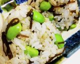 もち麦入り枝豆ごはん＊混ぜご飯＊おにぎり作り方5写真