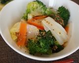 管理栄養士のハニーマスタードホットサラダ作り方3写真