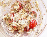 ミニトマトとツナのマヨ胡麻和え作り方3写真