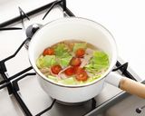 お好み野菜のマメロニスープ作り方3写真