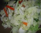 白菜たっぷり焼きビーフン作り方3写真