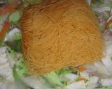 白菜たっぷり焼きビーフン作り方4写真