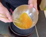筋肉飯「オートミールとネギのオムレツ」作り方1写真