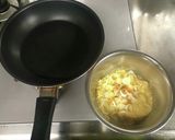 筋肉飯「オートミールとネギのオムレツ」作り方3写真