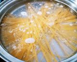 ラー油でイカとアスパラのペペロンチーノ風作り方1写真