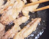コク旨♡鶏のせせりと根菜の黒酢炒め作り方6写真