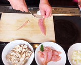 鶏ささみと舞茸のオートミール卵粥作り方1写真