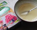おうちカフェ★ロイヤルミルクティーゼリー作り方2写真