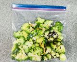 91℃ ブロッコリーと塩昆布のナムル作り方9写真