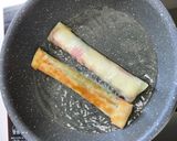 梅とシーチキンの春巻き作り方5写真