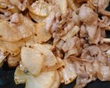 簡単！激ウマ！豚バラ大根ごま味噌バター♪作り方5写真