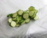 ササミと納豆ときゅうりの梅おかか和え作り方6写真