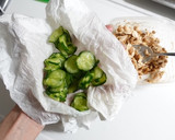 ササミと納豆ときゅうりの梅おかか和え作り方7写真