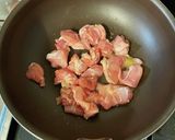 m生パセリとチキンのパスタ作り方3写真