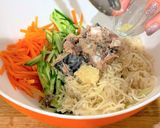 栄養満点！鯖缶と切り干し大根の健康サラダ作り方5写真