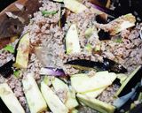 全然辛くない(*^-^)麻婆ナス豆腐作り方4写真