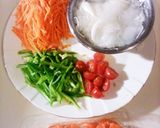 簡単☆我が家のサーモンと野菜のマリネ作り方2写真