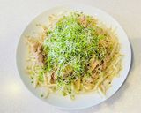 ヘルシー！豚ロースにんにく炒め！作り方5写真