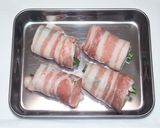 ごぼうといんげんの豚バラ肉巻きせいろ蒸し作り方4写真