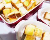 簡単！ホワイトソース　で　パングラタン作り方5写真