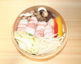 ごぼうといんげんの豚バラ肉巻きせいろ蒸し作り方6写真