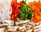 豆腐の野菜あんかけ☆お財布おたすけ☆作り方1写真
