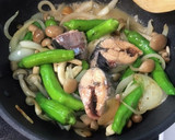 シシトウとサバ缶のトマト煮作り方7写真