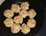 しその葉薫る♪ふわふわ鶏つくね作り方2写真