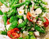 インゲンとフェタチーズのミントサラダ作り方5写真