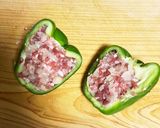 基本のピーマンの肉詰め作り方4写真