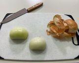 超簡単 玉ねぎと豚肉のミルフィーユ焼作り方1写真