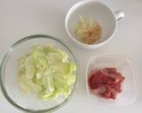 簡単☆やきそば弁当風作り方3写真