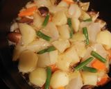 道産食材頂き物野菜と芋の煮物★作り方2写真