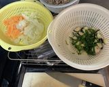 気持ちレバーを入れたナポリタン(3人分)作り方2写真