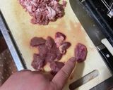 気持ちレバーを入れたナポリタン(3人分)作り方5写真