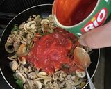 気持ちレバーを入れたナポリタン(3人分)作り方8写真