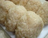 チーズがとろ～り♪お魚焼きおにぎり作り方3写真