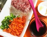 ビタミン豚そぼろ〜ABC作り方1写真