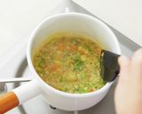 離乳食 チキンと野菜のオーツがゆ作り方2写真