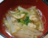 簡単！地味だけど美味！鶏皮わかめスープ♪作り方3写真