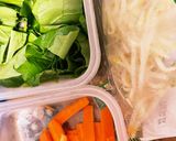 鮭　野菜もりもりすぎ　レンジ蒸し作り方1写真