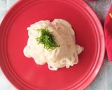 1人飯☆みりん粕たらこ豆乳クリームうどん作り方6写真