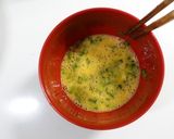 ニラ玉スパムむすび作り方3写真