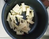 たけのことわらびのきんぴら作り方3写真