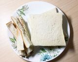 萌え断♡ハート苺deフルーツサンド作り方1写真
